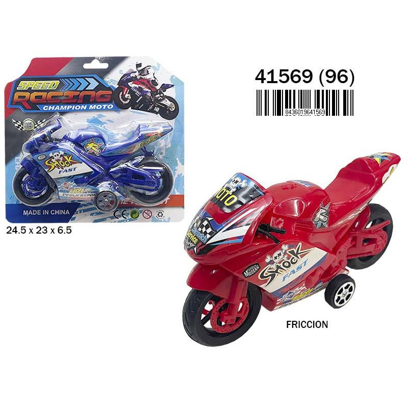 BLISTER MOTO CARRERAS FRICCION