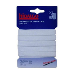 ELASTICO HIDALGO BLANCO 10 MM X 4 M