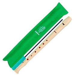 FLAUTA DULCE CAMPUS CON FUNDA Y LIMPIADOR