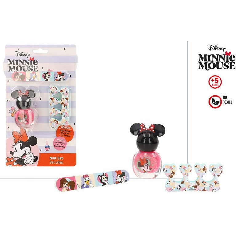 BLISTER SET UÑAS MINNIE
