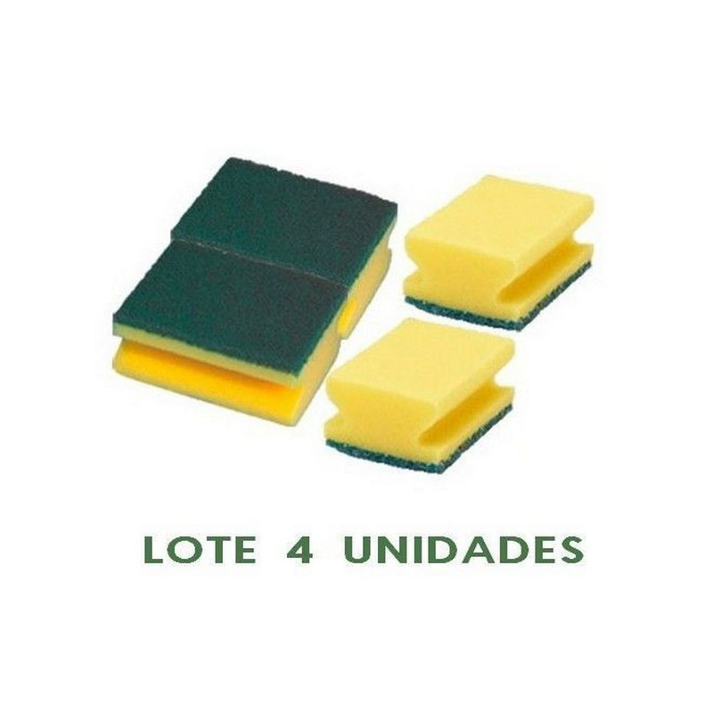 ESTROPAJOS SALVAUÑAS SAYMA LOTE DE 4 UNIDADES