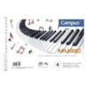 BLOC MUSICA CAMPUS A5 20H 90GR PAUTA ANCHA