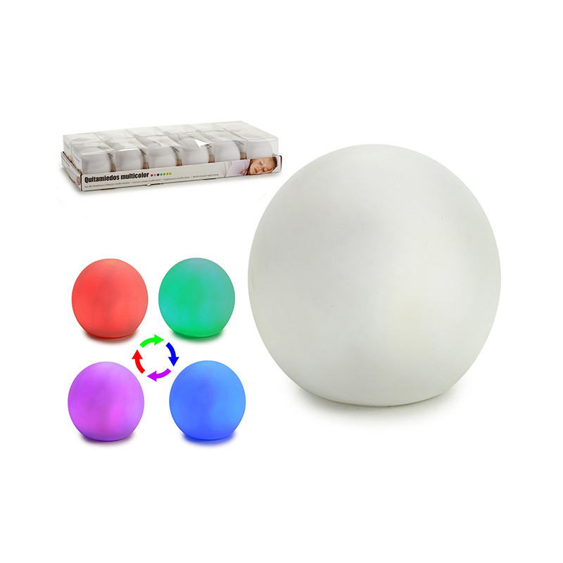 BOLA LUZ QUITAMIEDOS LED COLORES