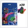 GLOBOS NORMALES BOLSA 20 UNIDADES