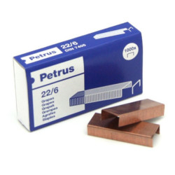 GRAPAS PETRUS 22/6 CAJA 1000 UND. REF.55721