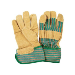 GUANTES TRABAJO POLIPIEL Y TELA