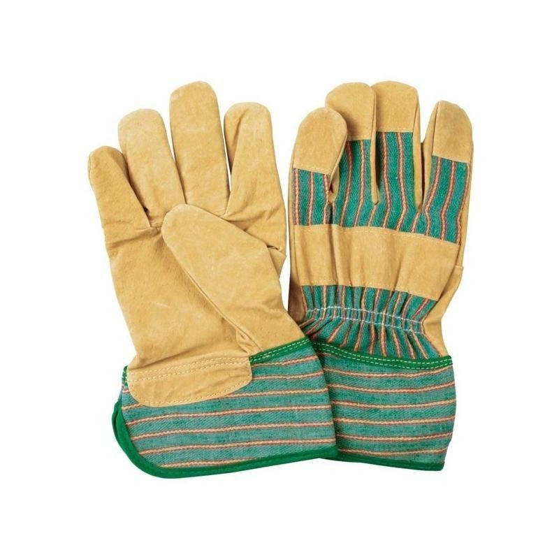 GUANTES TRABAJO POLIPIEL Y TELA