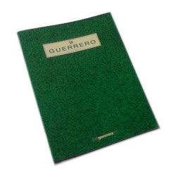 LIBRETA 4º GUERRERO CUADROS 6 MM CON MARGEN 30 HOJ