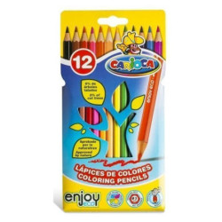 LAPICES DE COLORES MADERA CARIOCA 12 U