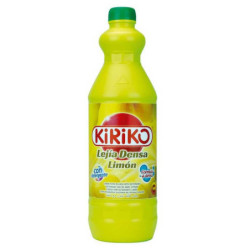 LEJIA CON DETERGENTE KIRIKO 1500 ML LIMON DENSA