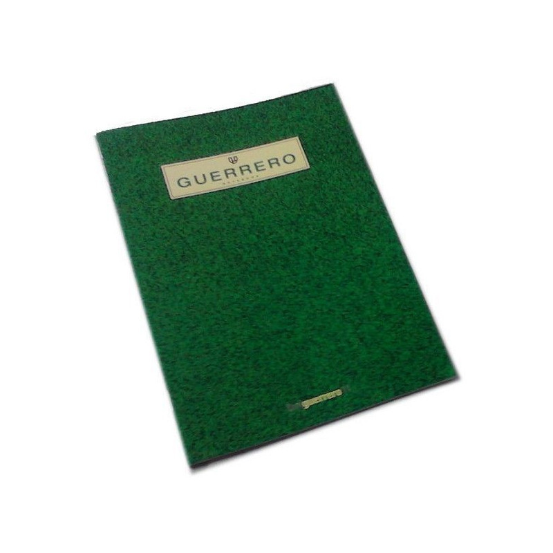 LIBRETA 4º GUERRERO CUADROS 6 MM CON MARGEN 30 HOJ