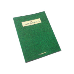 LIBRETA 4º GUERRERO CUADROS 4 MM CON MARGEN 16 H