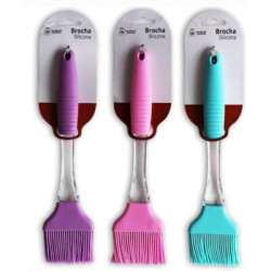 BROCHA SILICONA COLORES 23 CM