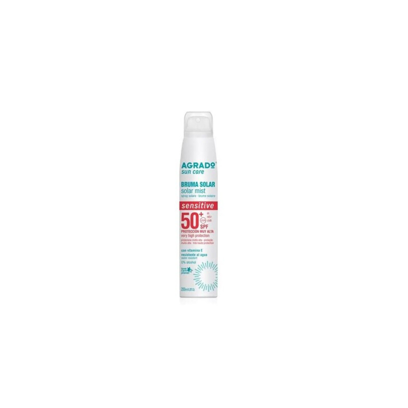 BRUMA SOLAR AGRADO SENSITIVE 50+ SPRAY 200 ML