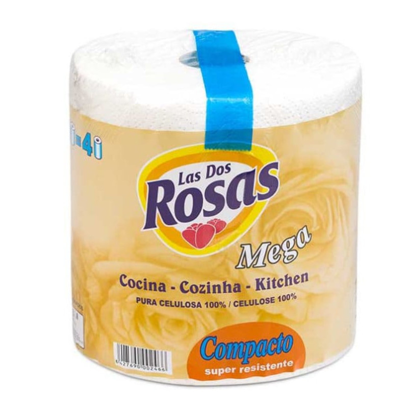 PAPEL COCINA LAS DOS ROSAS 1:4