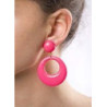 PENDIENTES FLAMENCA MEDIANOS PLASTICO