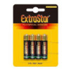 PILAS EXTRASTAR R-06 AA BLISTER 4 UNIDADES