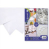 CARTULINA BLANCA BLOCK 12 UNIDADES