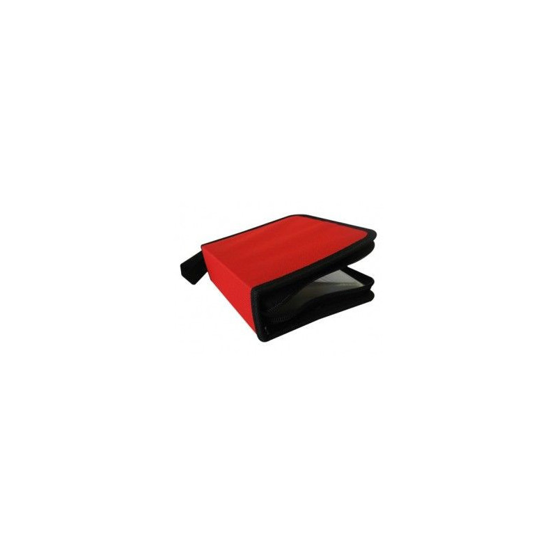 PORTA-CDS URBAN LIVING NYLON 24 U COLORES LISOS