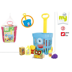 CESTA SUPERMERCADO MY HOME CON 51 PIEZAS