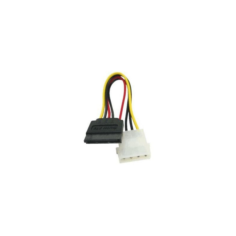 ADAPTADOR ALIMENTACION FUENTE MOLEX IDE A 1 SATA