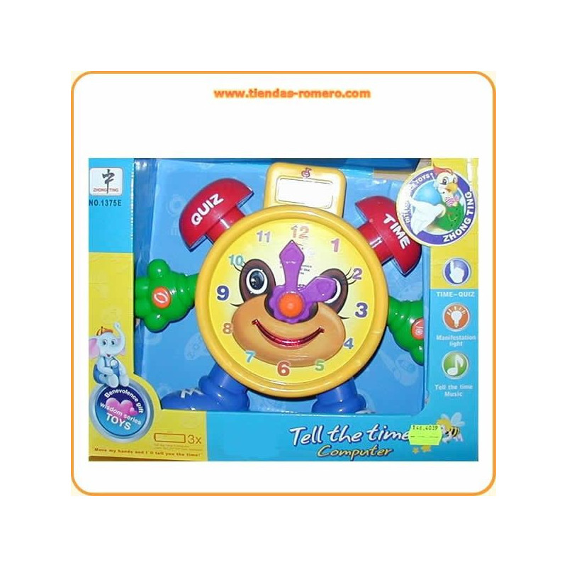 RELOJ APRENDE A LEER LA HORA