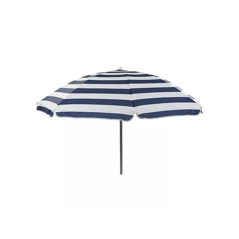 SOMBRILLA PLAYA LISTAS 160 CM TUBO METAL 19/22