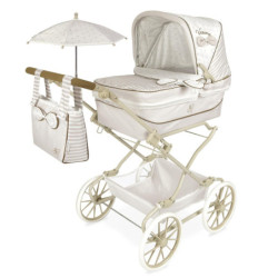 COCHE CAPOTA REBORN VERONA 40x90x90 CM