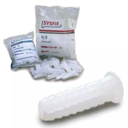 TACOS PLASTICO LADRILLO HUECO Nº 7 B/25 U