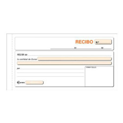 TALONARIO RECIBOS CON COPIA