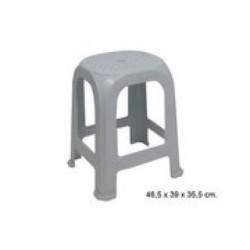 TABURETE PLASTICO CM COLORES