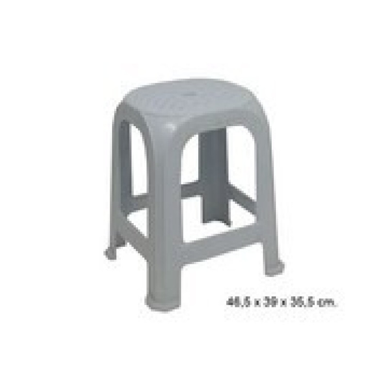 TABURETE PLASTICO CM COLORES