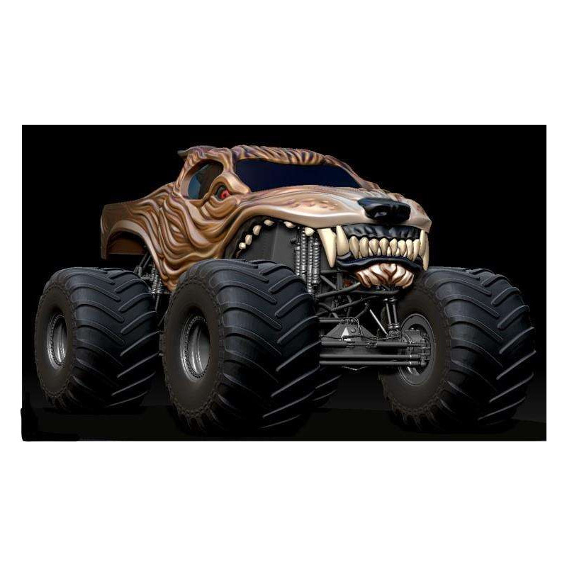 COCHE R/C 1:16 MARDER MONSTER TRUCK EMISORA 2.4GHZ