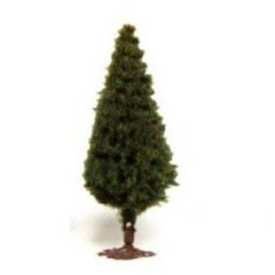 BELEN ARBOL PINO FLOCADO VERDE 65/80 MM