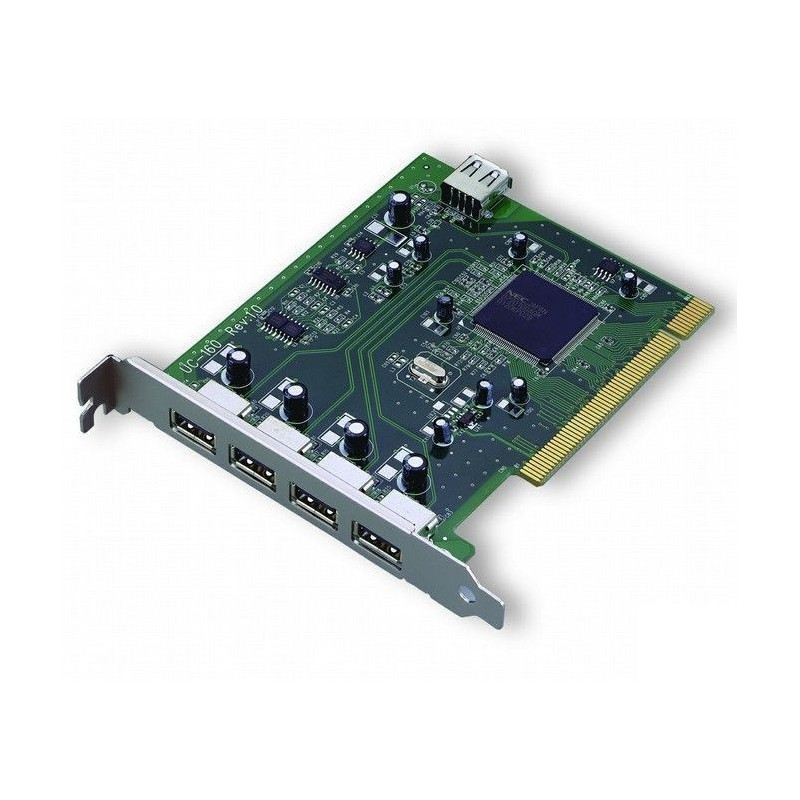 TARJETA PCI CON 4 PUERTOS USB 2.0