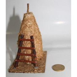 BELEN FIGURA CORCHO PAJAR 9 CM