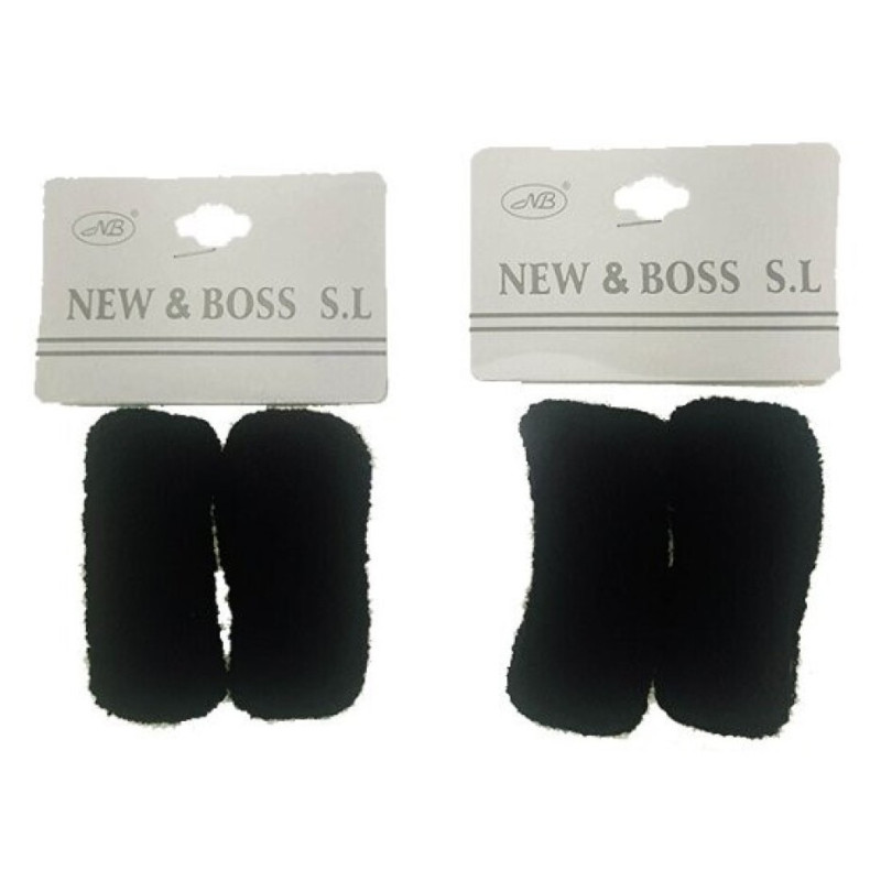 COLETERO RIZO GRANDE NEGRO BL 2 UNIDADES