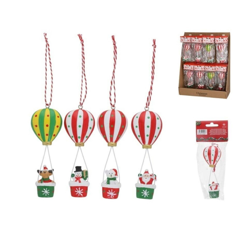 COLGANTE GLOBO RESINA 12X4,3X1,5 CM
