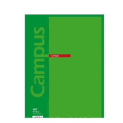 BLOC FOLIO CAMPUS 2 RAYAS 80 HOJAS TAPA BLANDA