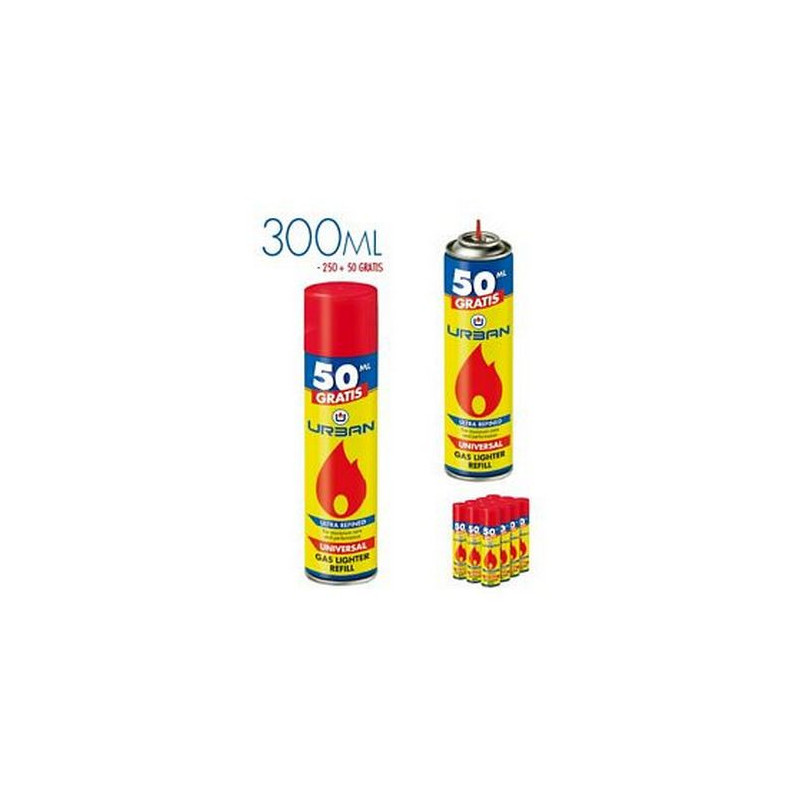 BOTE GAS URBAN UNIVERSAL 300 ML