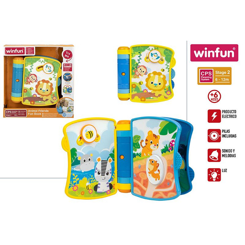 LIBRO ACTIVIDADES ANIMALES WINFUN